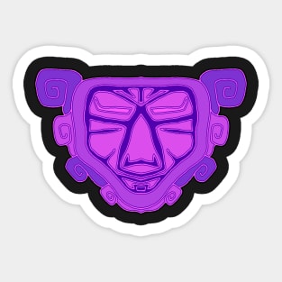 Mask 9 Sticker